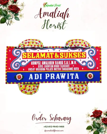 Papan Bunga Ucapan Selamat Julah